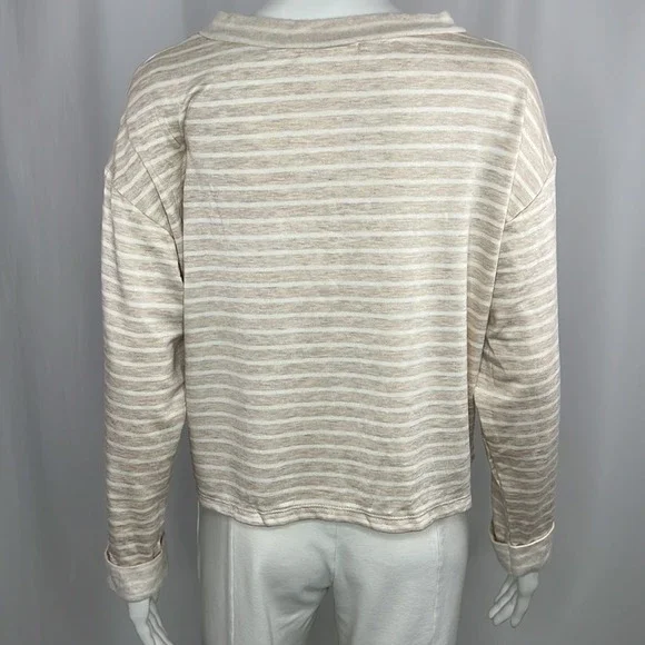 LUSH Striped Long Sleeve Shirt S - Picture 4 of 8